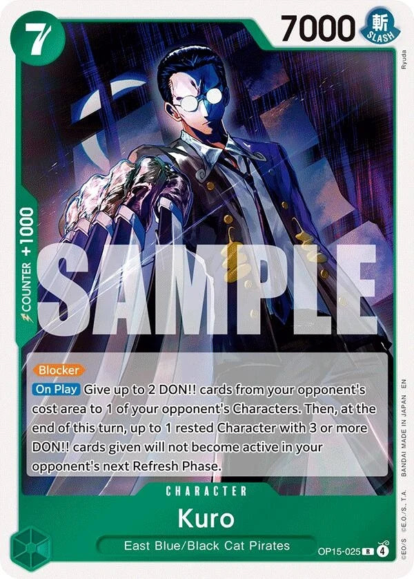 Kuro (OP15-025) (Adventure on Kami's Island) (OP15-EB04)