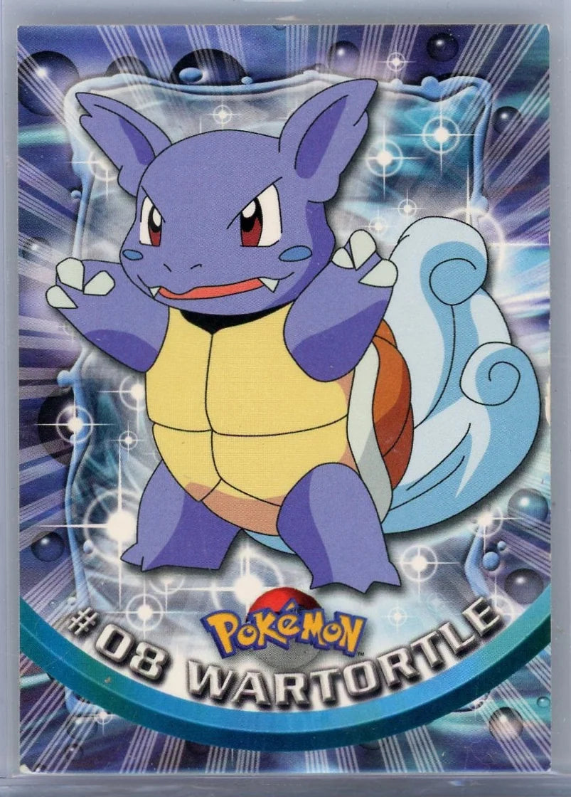 Wartortle 2000 Topps Chrome Pokémon #08