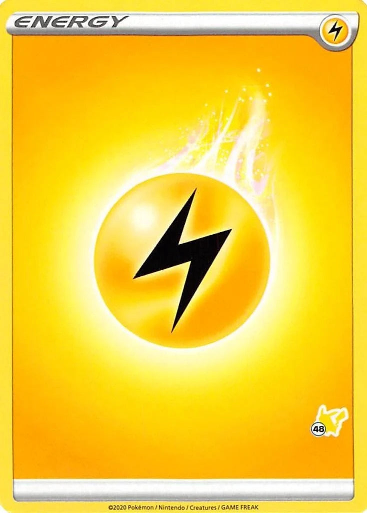 Lightning Energy (#48 Pikachu Stamped) (Battle Academy 2022) (BA22)