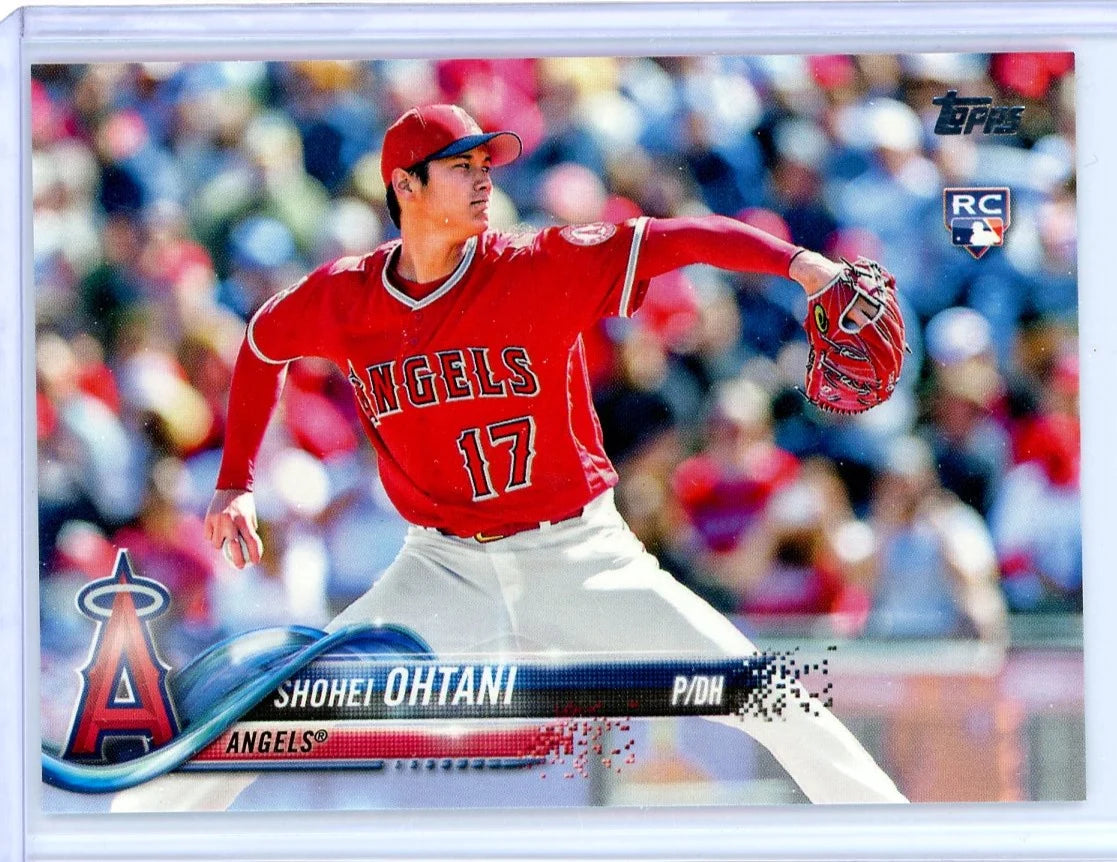 Shohei Ohtani 2018 Topps Complete Sets rookie card #700