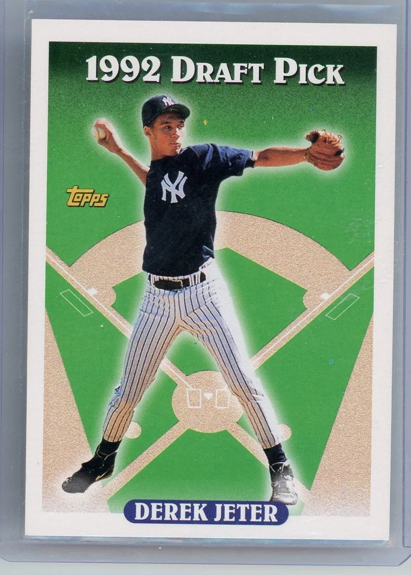 Derek Jeter 1992 Topps Draft Pick #98
