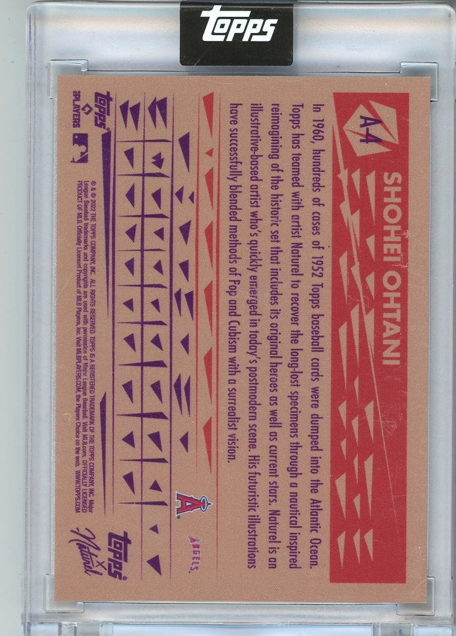 Shohei Ohtani 2022 Topps '52 by Naturel #A4