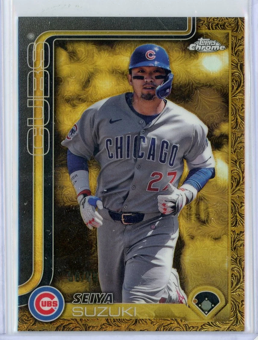 Seiya Suzuki 2025 Topps Gilded #'d /99