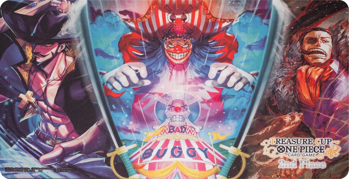 One Piece Card Game: Treasure Cup 2025 2nd Place Playmat