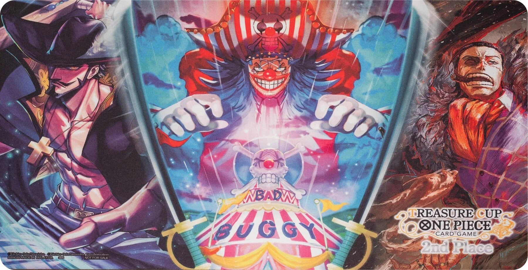 One Piece Card Game: Treasure Cup 2025 2nd Place Playmat