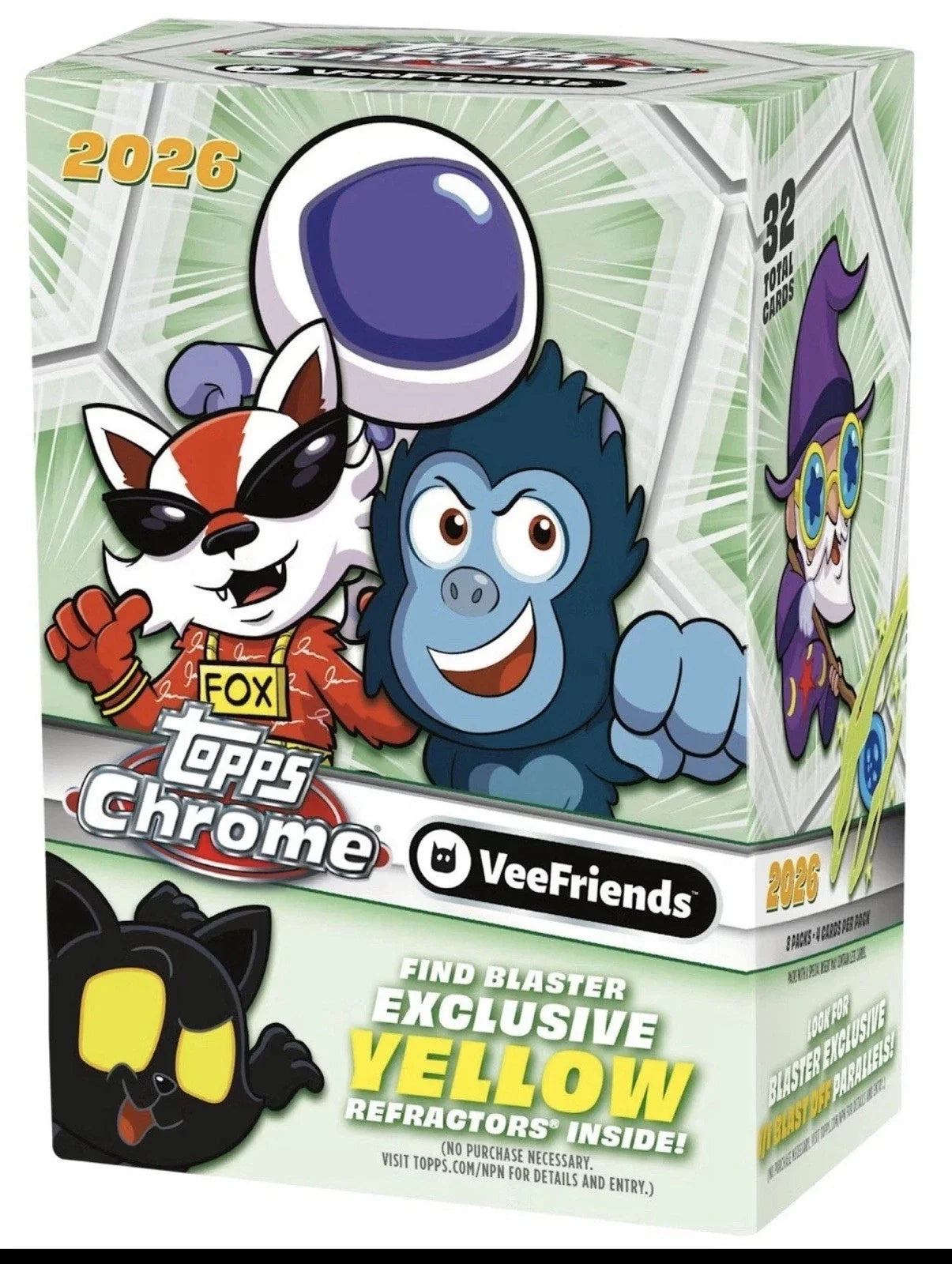 2026 Topps Chrome VeeFriends Blaster Box