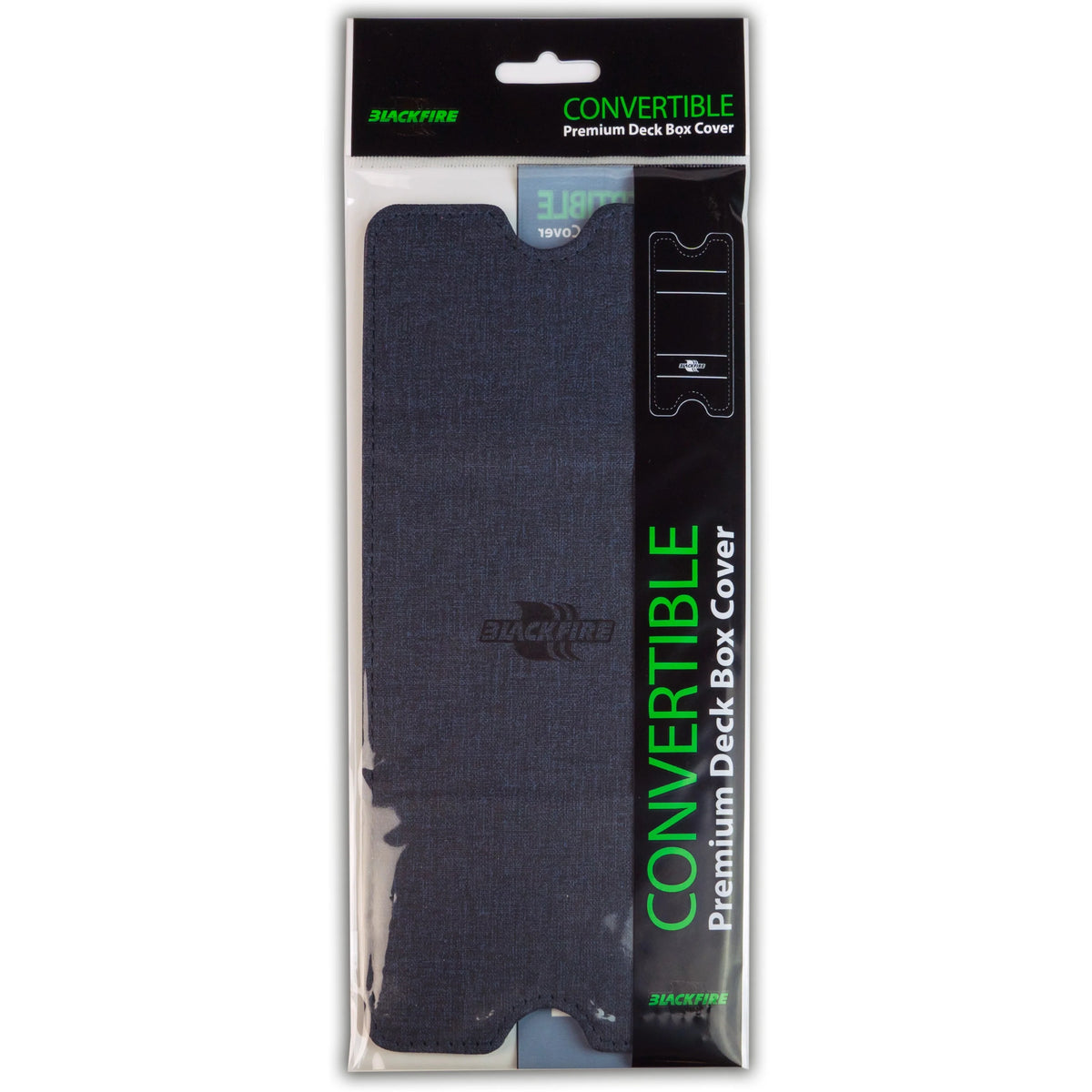 Convertible Deck Box Cover - Single Horizontal Blue