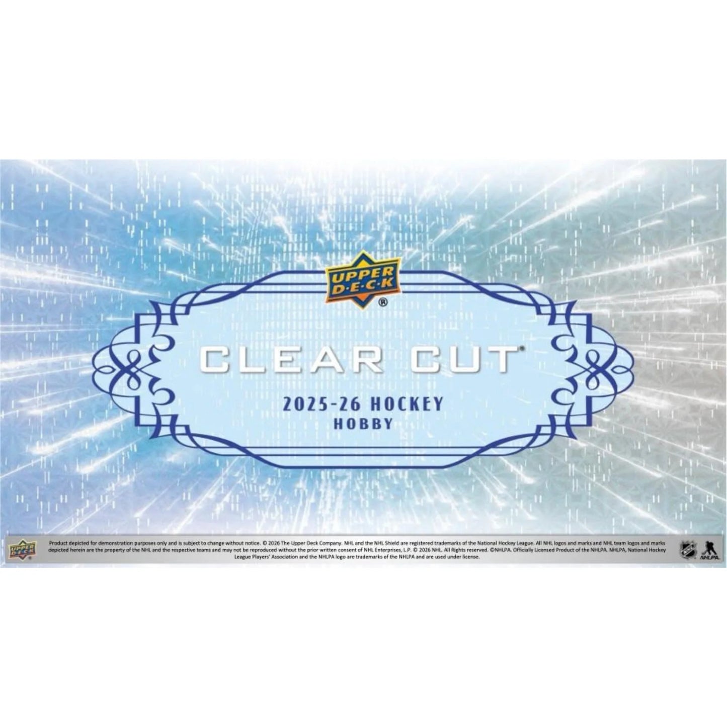 2025-26 Upper Deck Clear Cut Hockey Hobby 30 Box Case [Contact Us To Order]