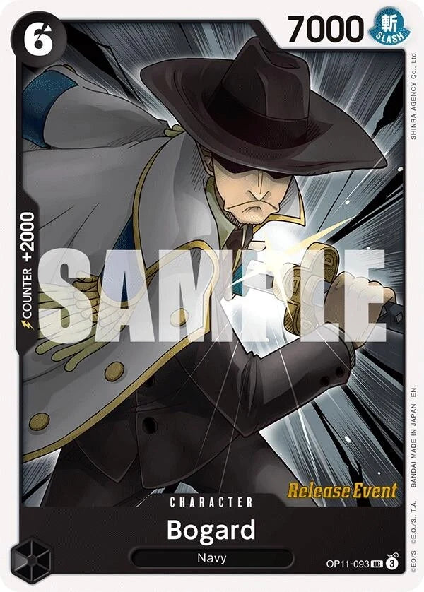Bogard (OP11-093) (A Fist of Divine Speed Release Event Cards) (OP11 RE)