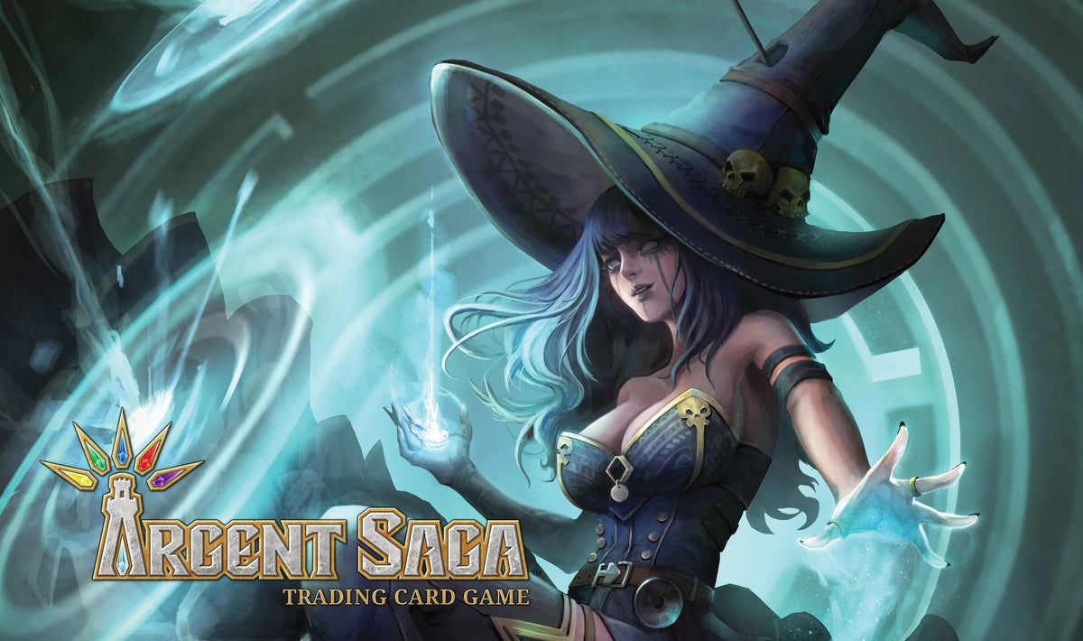 Argent Saga TCG Rubber Playmat - Hoenna, Immoral Conjurer