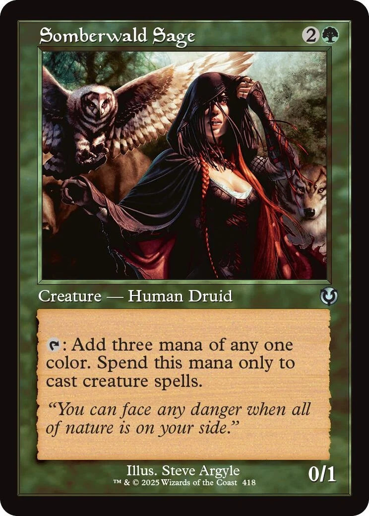 Somberwald Sage (Retro Frame) (418) (Innistrad Remastered)