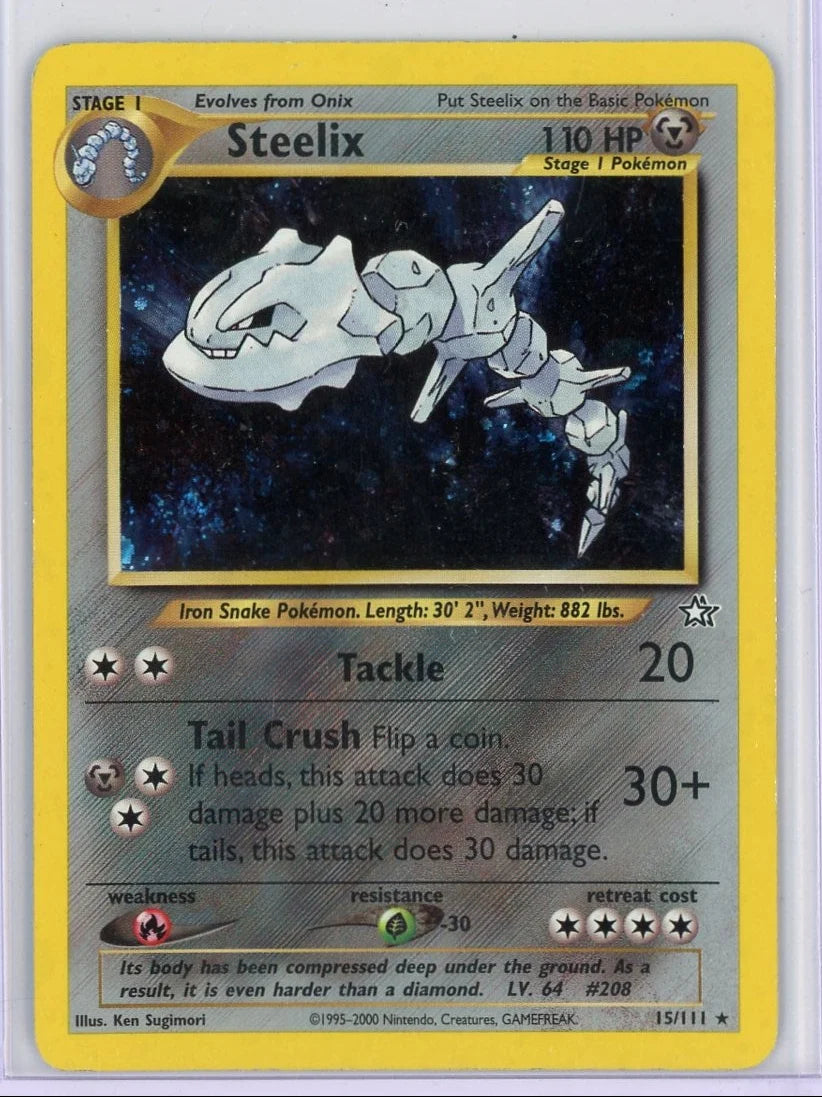 Steelix Pokémon Neo Genesis Holo #15/111