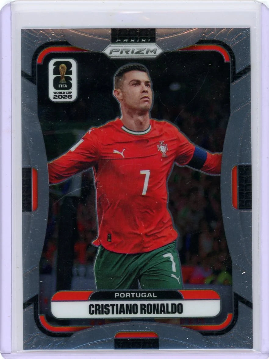 Cristiano Ronaldo 2025-26 Panini Prizm World Cup Image Variation