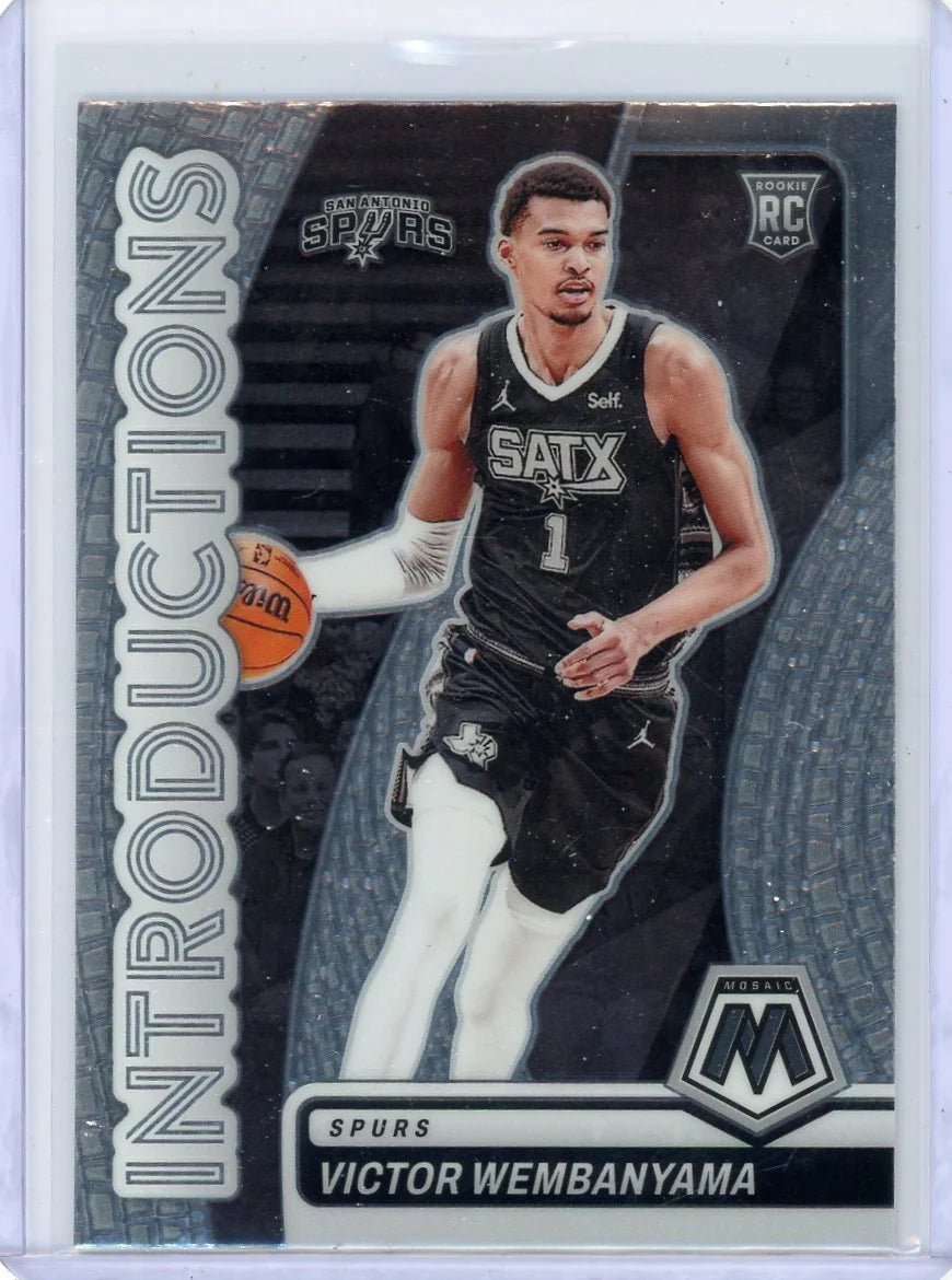 Victor Wembanyama 2023-24 Panini Mosaic Introductions RC