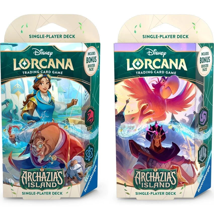 Disney Lorcana: Archazia's Island Starter Deck [Set of 2]