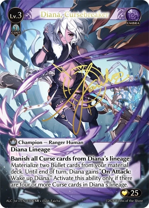 Diana, Cursebreaker (CSR) (ALC1E) (010) (Alchemical Revolution) (ALC)