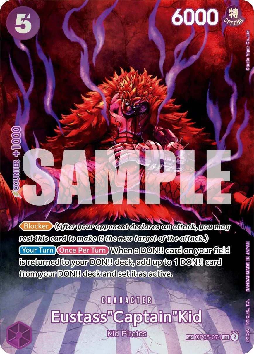 Eustass"Captain"Kid (SP) (OP05-074) (500 Years in the Future) (OP07)