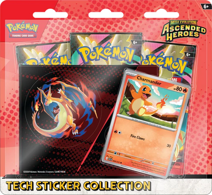 Pokémon Mega Evolution Ascended Heroes Tech Sticker Collection