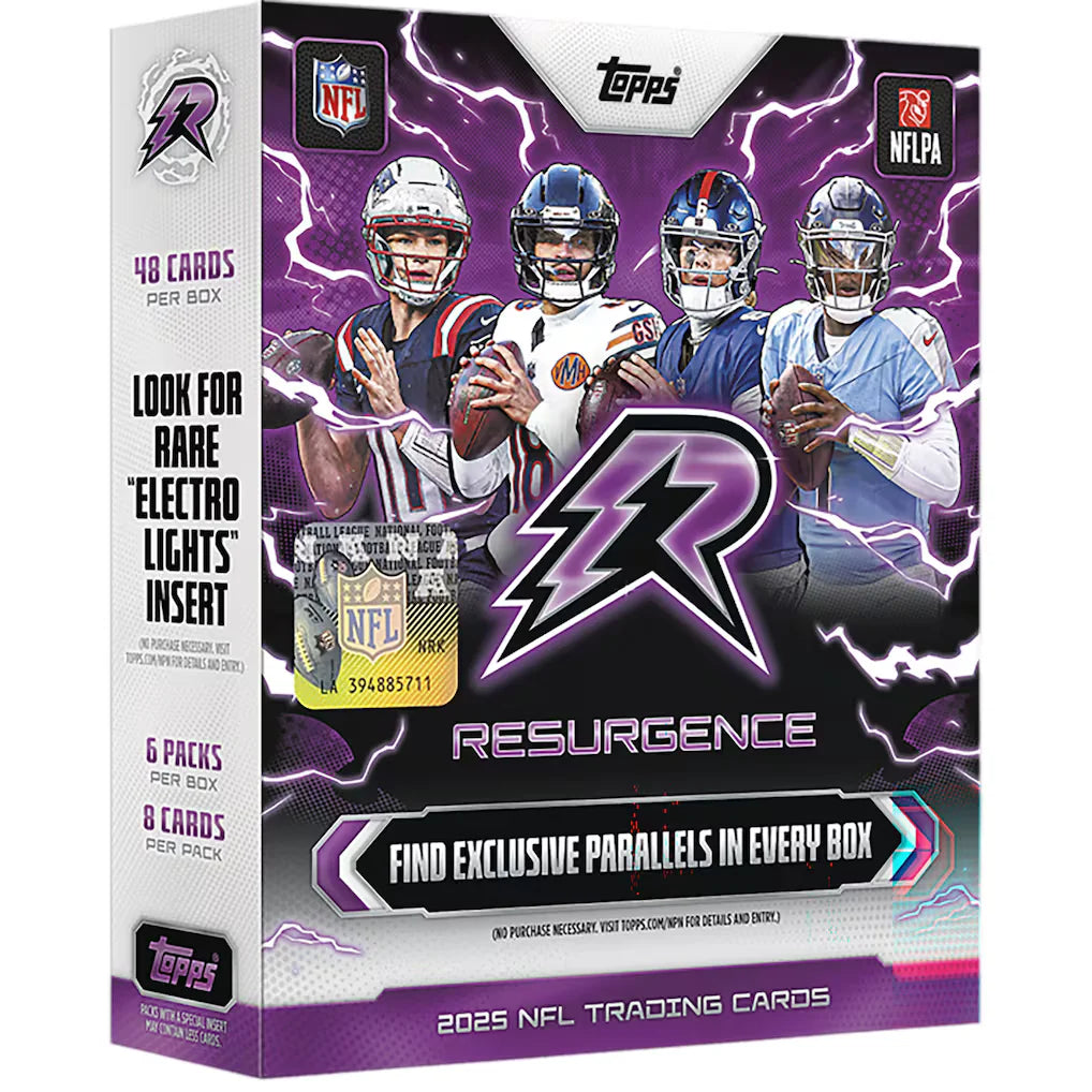 2025 Topps Resurgence Football Mega 20 Box Case