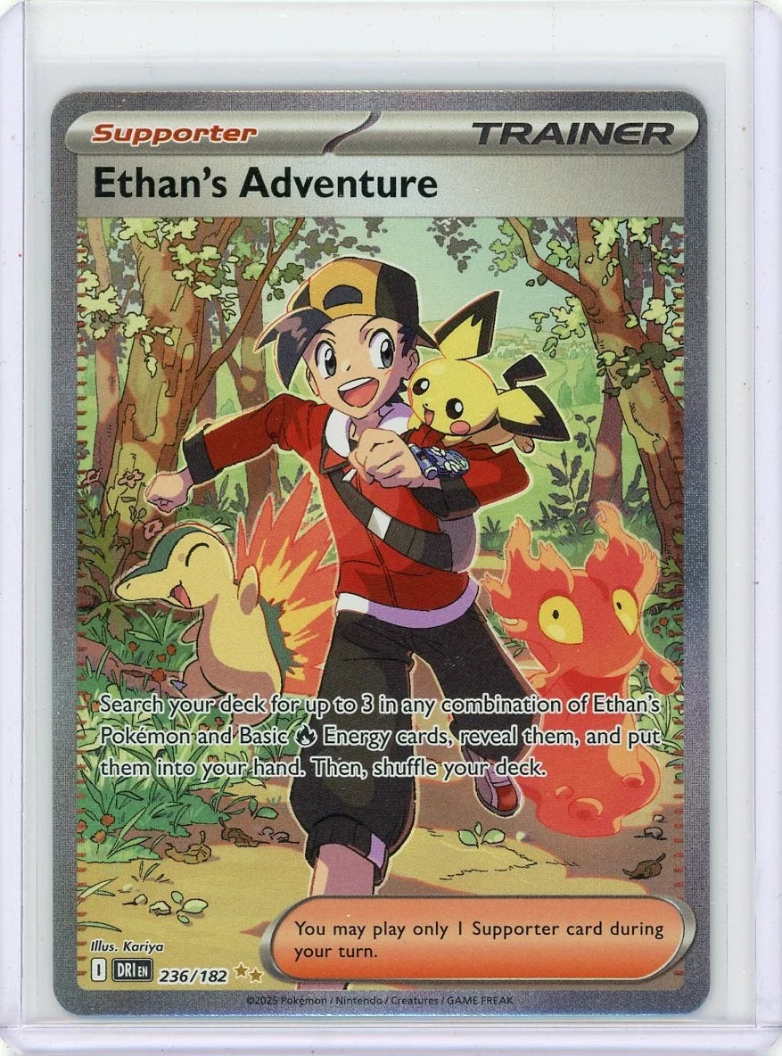 Ethan's Adventure Pokémon Destined Rivals Special Illustration Rare #236/182
