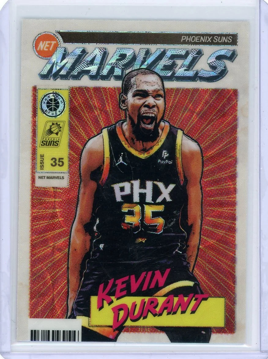 Kevin Durant 2023-24 Panini Premium Stock Retro Net Marvels (Copy)