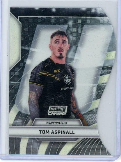 Tom Aspinall UFC Stadium Club Chrome Triumvirates #TV-13