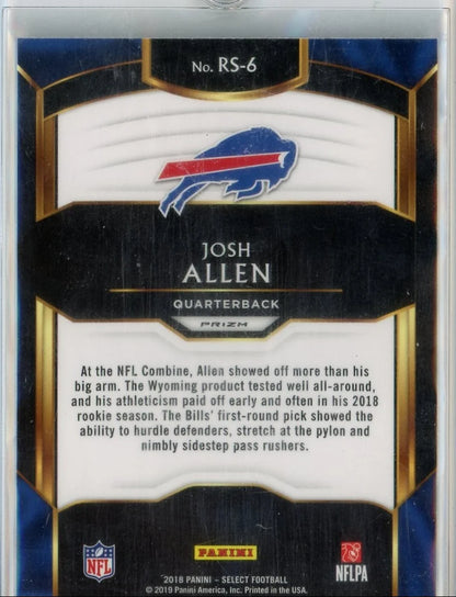 Josh Allen 2018 Select Rookie Selections Silver