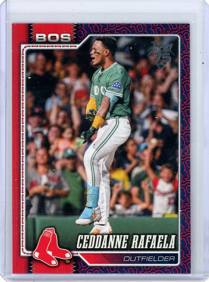 Ceddanne Rafaela 2026 Topps Series 1 Team Logo SP