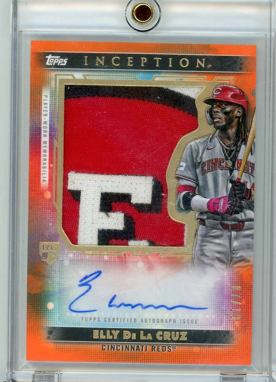 Elly De La Cruz 2024 Topps Inception RPA  #'d 07/10