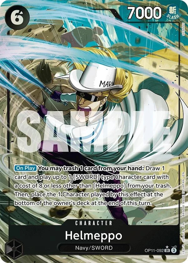 Helmeppo (Alternate Art) (OP11-092) (A Fist of Divine Speed) (OP11)