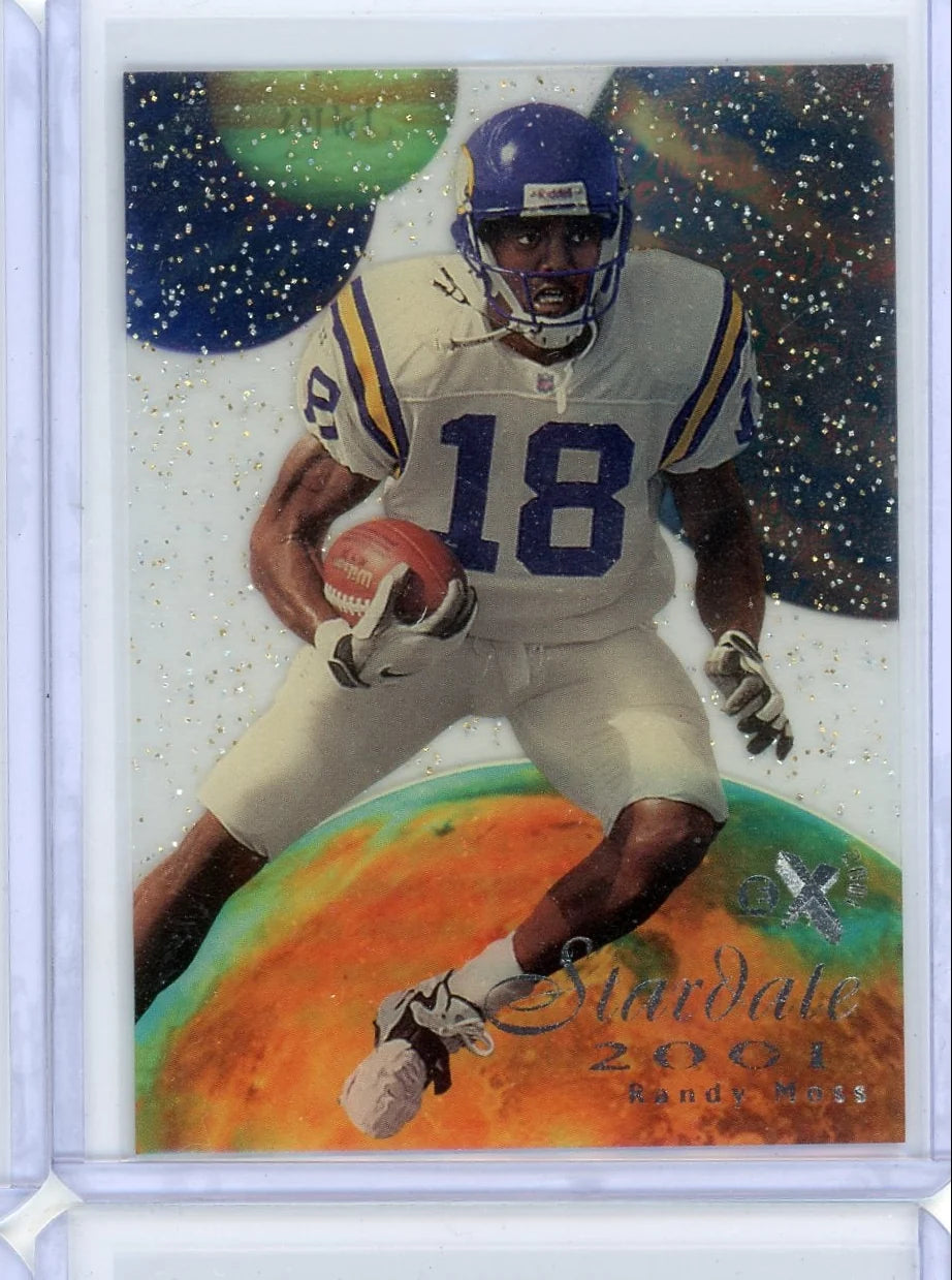 Randy Moss 1998 Ex-2001 Stardate Rookie