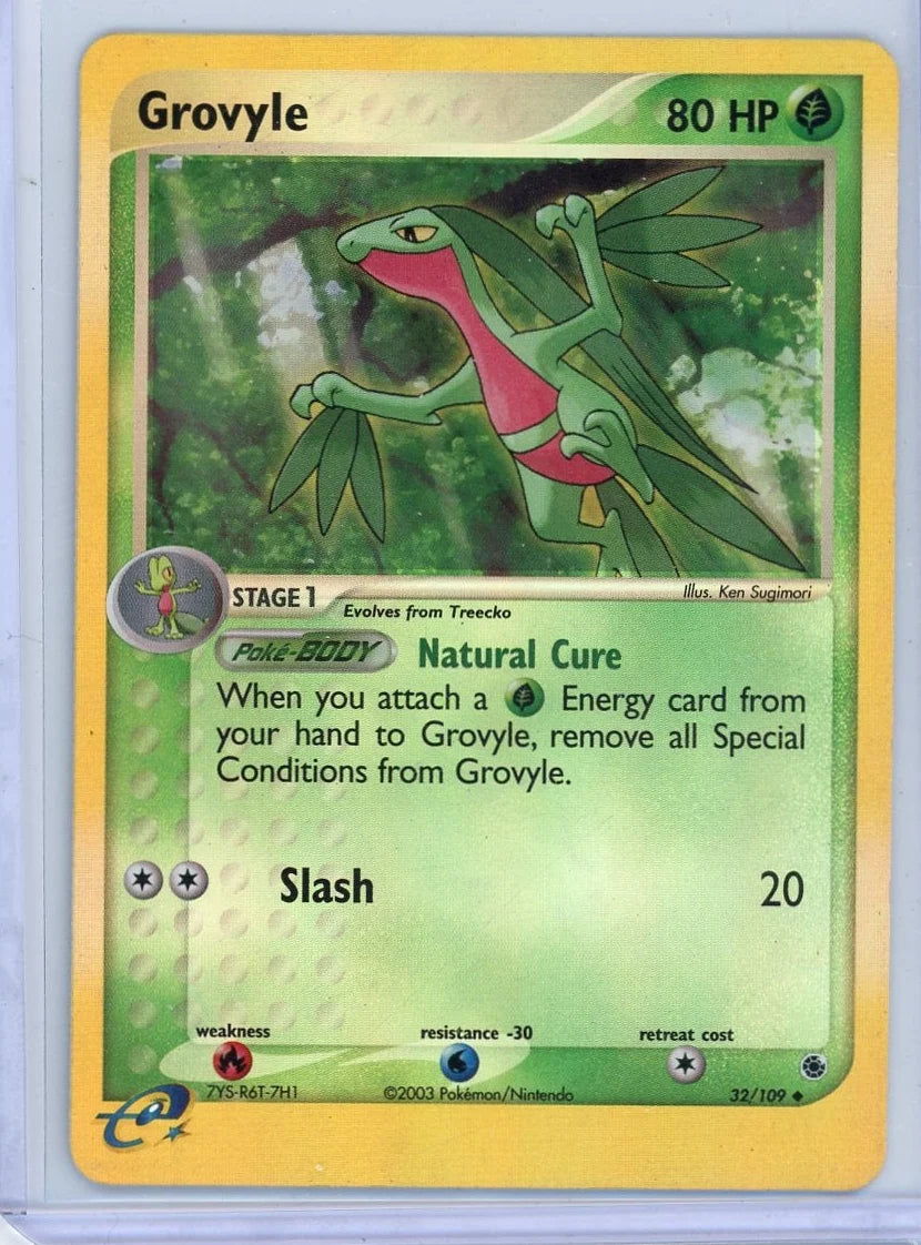 Grovyle Pokemon Ruby & Sapphire #32/109