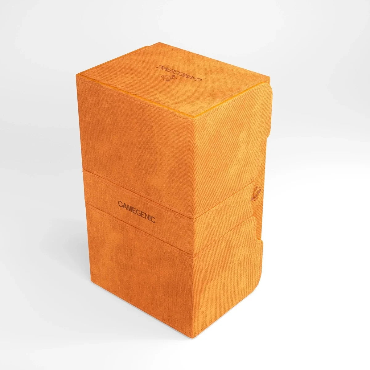 GameGenic Stronghold XL Convertible Deck Box - Orange (Holds 200+)
