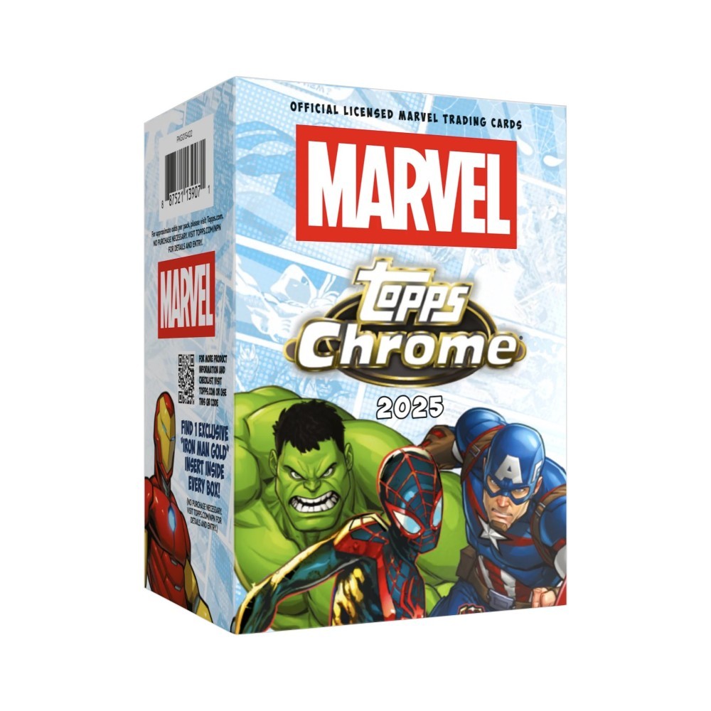 2025 Topps Chrome Marvel Blaster 40 Box Case
