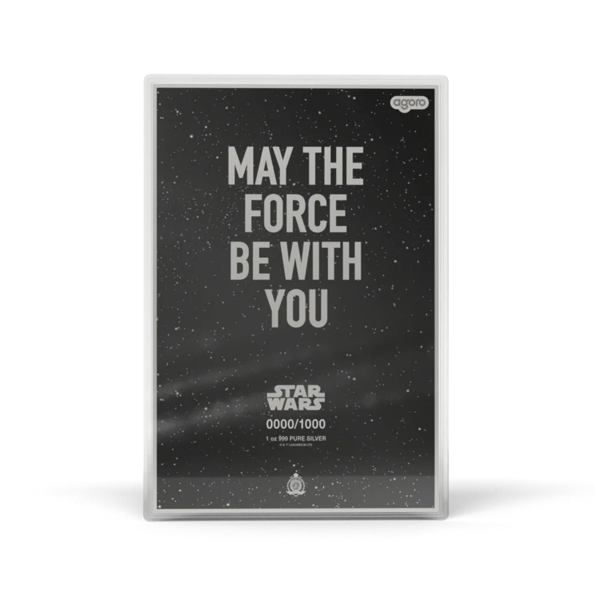New Zealand Mint Star Wars Original Trilogy Poster 1oz silver foil