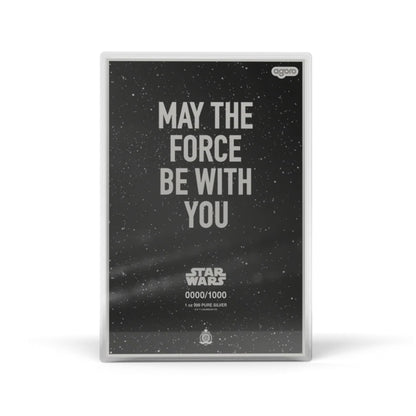 New Zealand Mint Star Wars Original Trilogy Poster 1oz silver foil