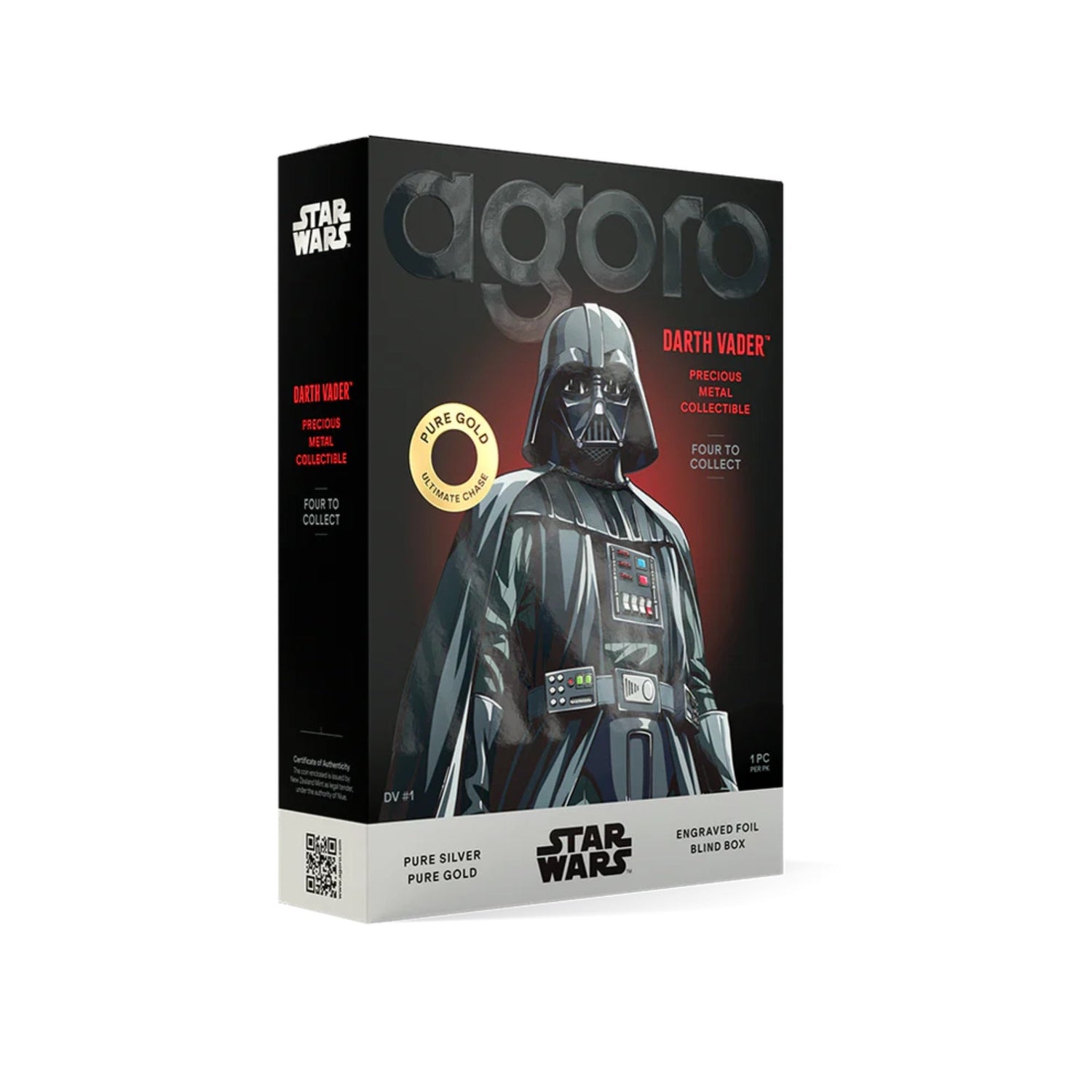 New Zealand Mint Star Wars Blind Box Darth Vader 5g foils