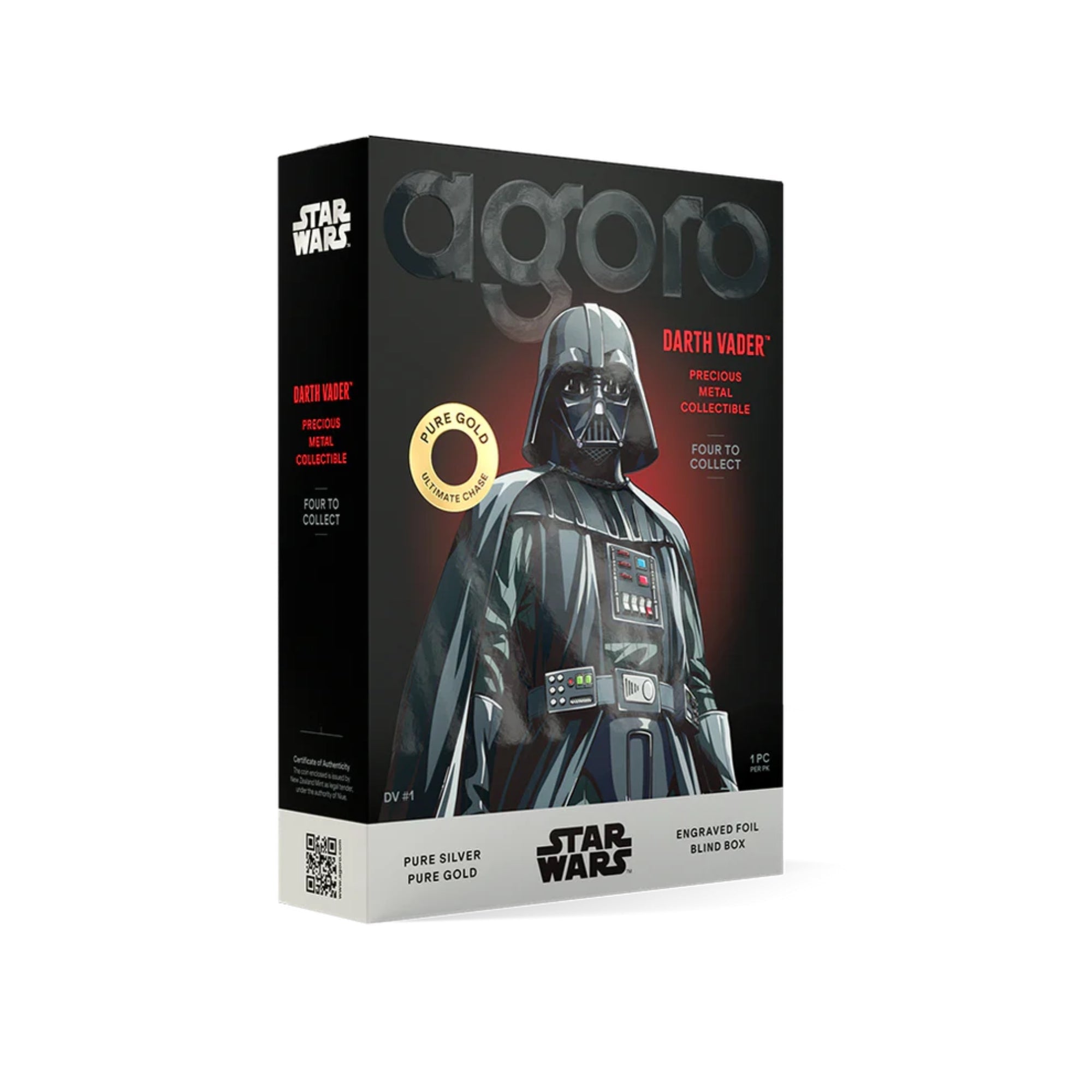 New Zealand Mint Star Wars Blind Box Darth Vader 5g foils