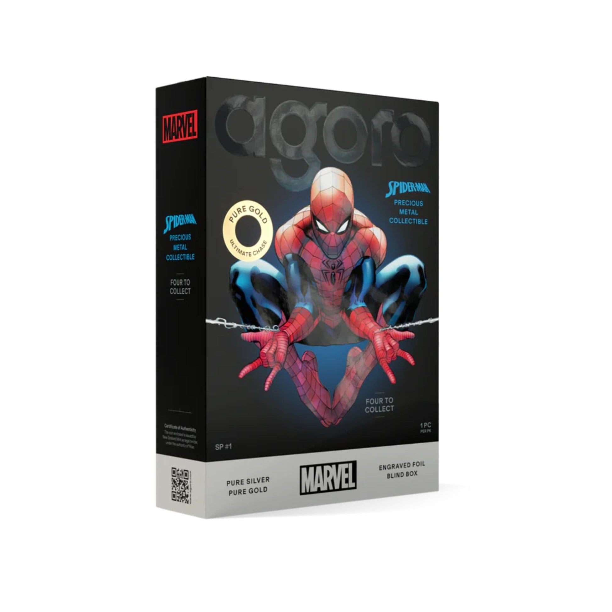 New Zealand Mint Marvel Blind Box Spider-Man 5g foils