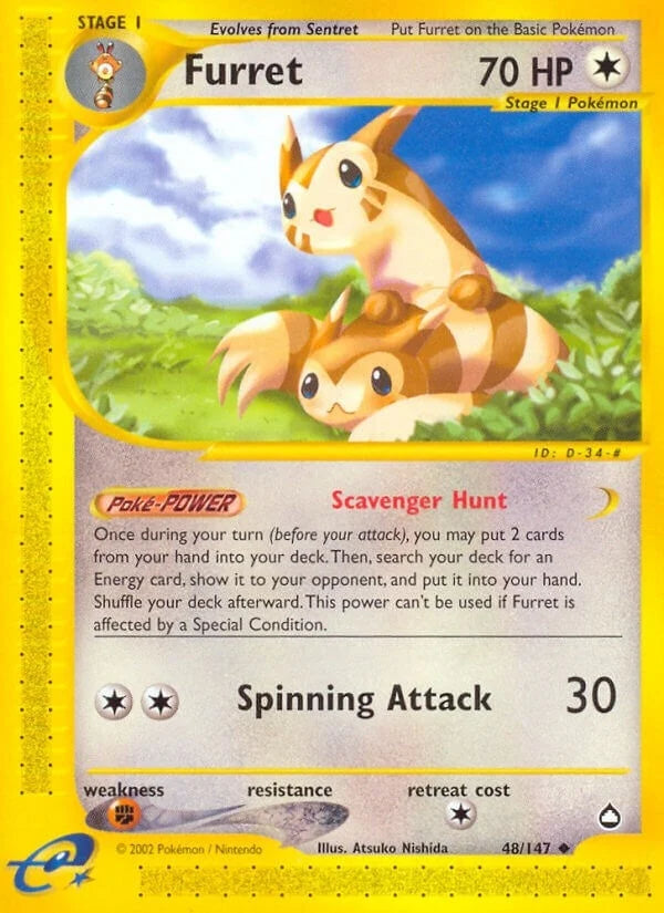 Furret (048/147) (Aquapolis) (AQ)