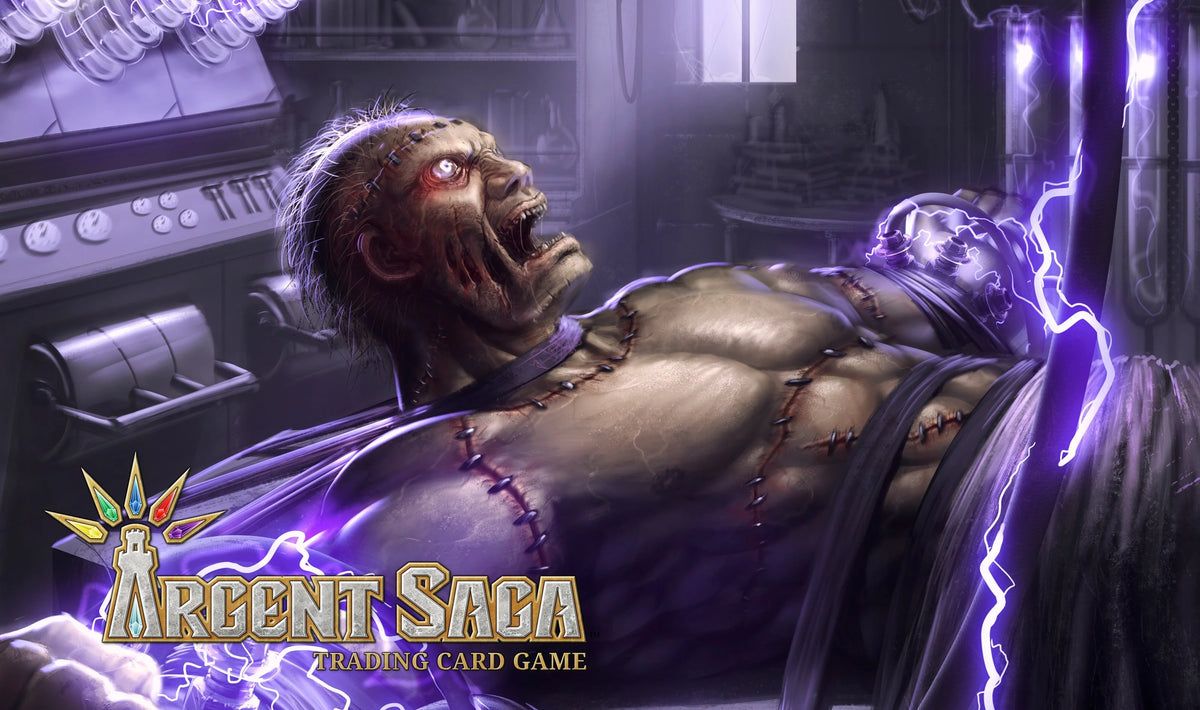 Argent Saga TCG Rubber Event Playmat - Experimental (Daily Exclusive: Gen Con 2019)