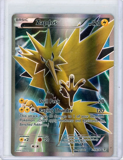 Zapdos 2016 Pokemon Generations #29/83 LP