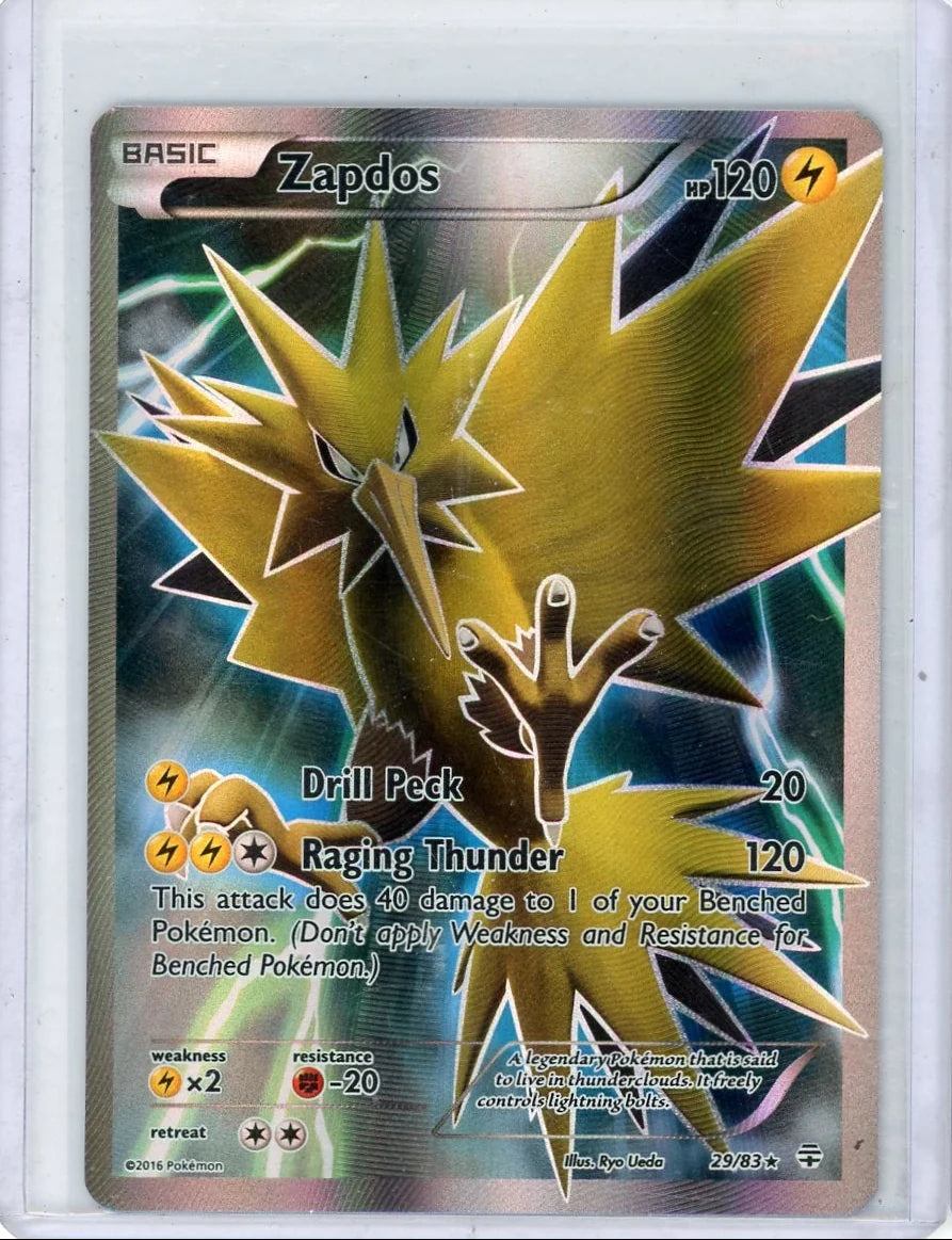 Zapdos 2016 Pokemon Generations #29/83 LP