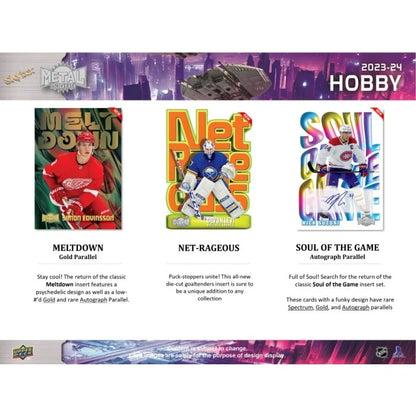 2023-24 Upper Deck Skybox Metal Universe Hockey Hobby Box