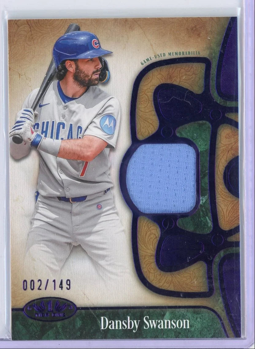 Dansby Swanson 2026 Topps Tier One Relic #T1R-DS #'d /149