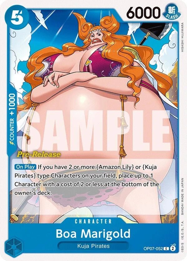Boa Marigold (OP07-052) (500 Years in the Future Pre-Release Cards) (OP07 PRE)