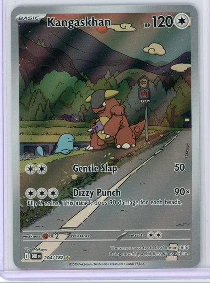 Kangaskhan Pokémon Destined Rivals Illustration Rare #204/182