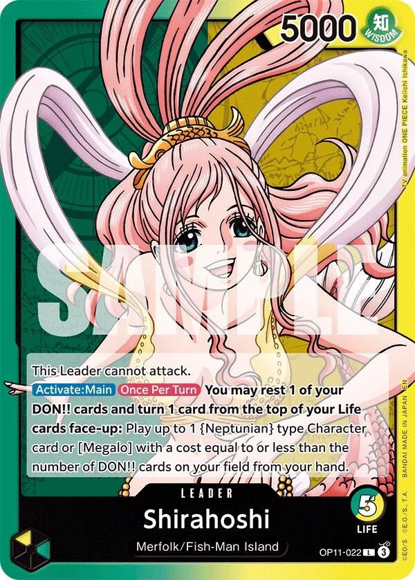 Shirahoshi (022) (OP11-022) (A Fist of Divine Speed) (OP11)