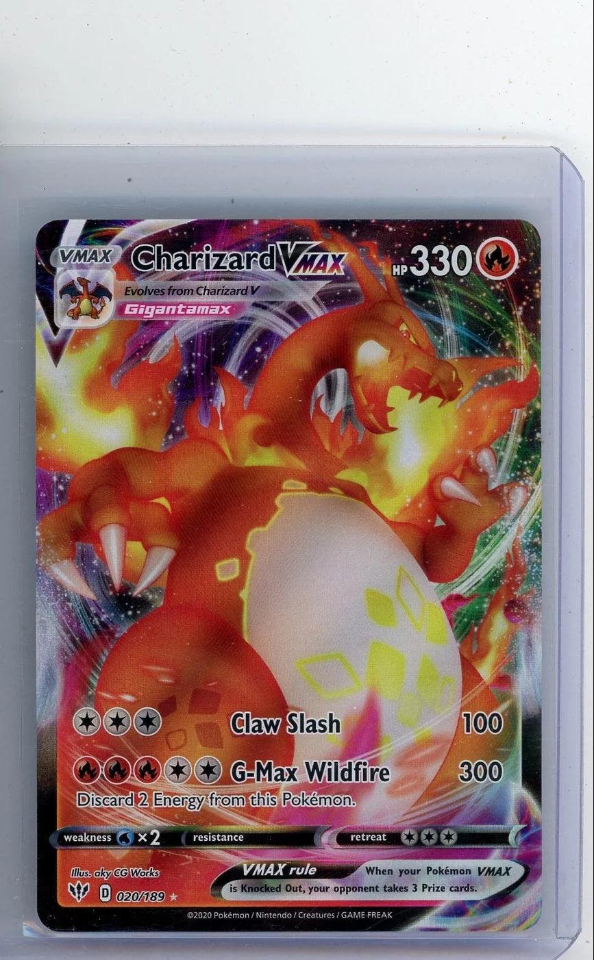 Charizard VMAX 2020 Pokemon Darkness Ablaze #020/189