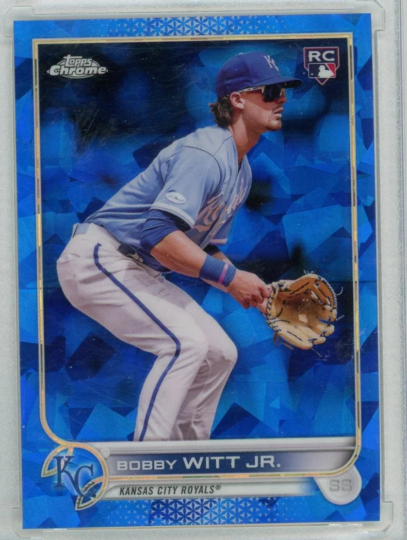 Bobby Witt Jr. 2022 Topps Chrome Sapphire rookie card #72
